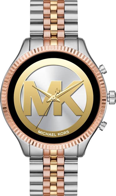 michael kors tri tone smartwatch|Gen 5 Lexington Tri.